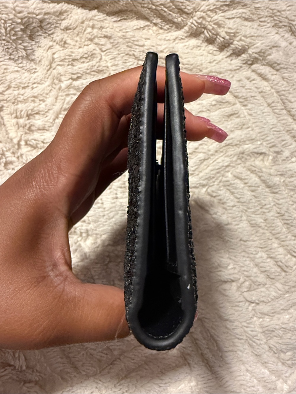 Kate Spade Odette Glitter Large Slim Bifold Wallet - Picture 11 of 13